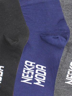 multi colored cotton socks - 16717801 - Standard Image - 3