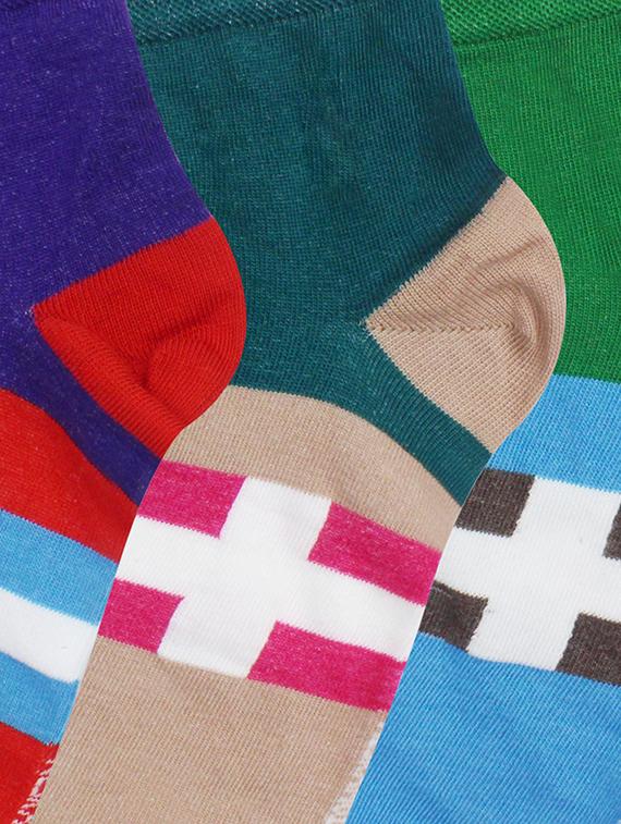 multi colored cotton socks - 16717819 - Zoom Image - 3