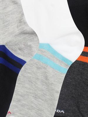 multi colored cotton socks - 16717821 - Standard Image - 3