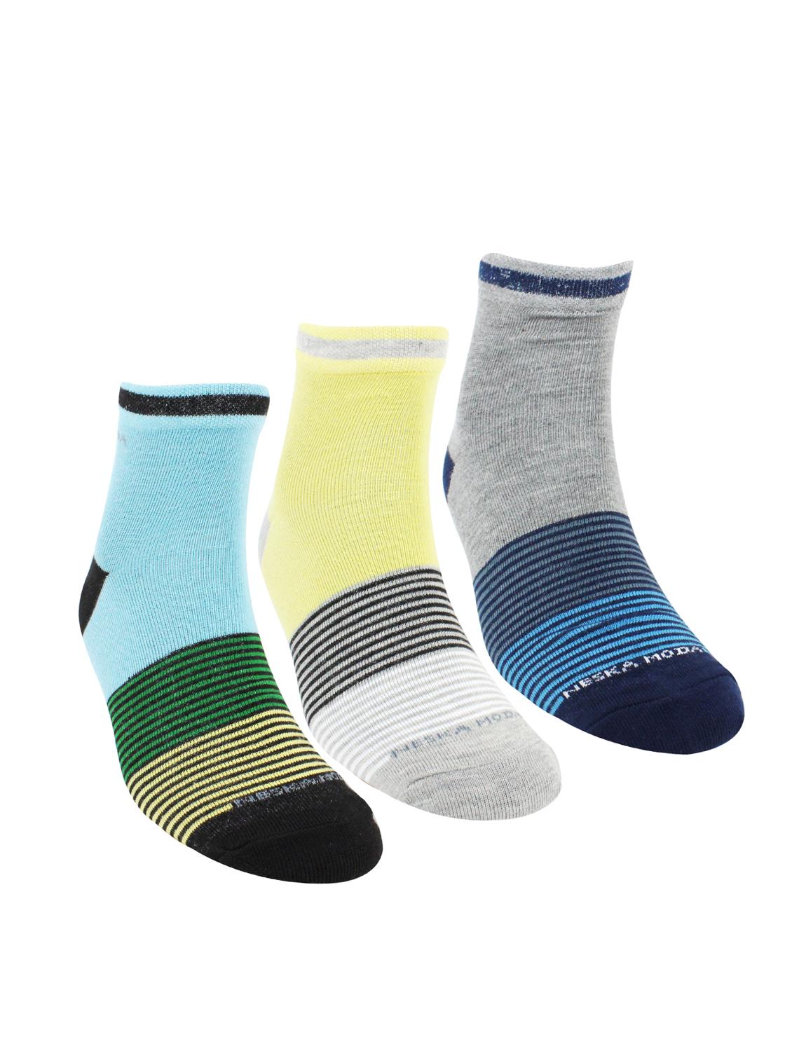 multi colored cotton socks - 16717827 - Zoom Image - 2