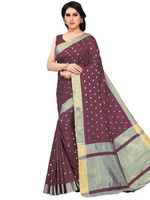 zari work banarasi saree with blouse - 16717931 - Very Small Image - 1