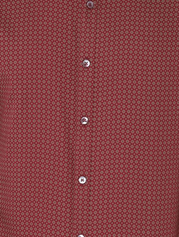 red printed casual shirt - 16717988 - Zoom Image - 4