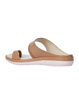 beige one toe sandals - 16718170 - Standard Image - 3