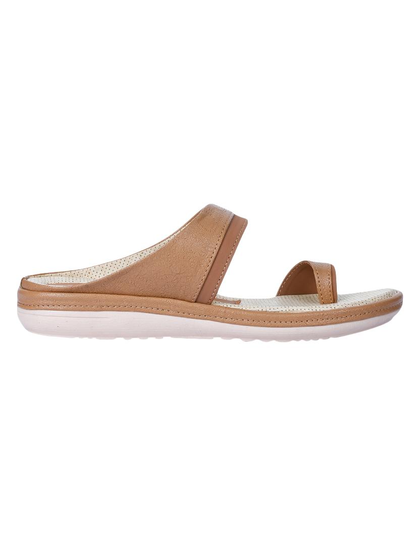 beige one toe sandals - 16718170 - Zoom Image - 2
