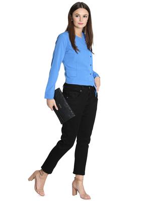 long sleeved asymmetric shirt - 16718557 - Standard Image - 4