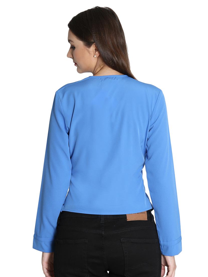 long sleeved asymmetric shirt - 16718557 - Zoom Image - 3