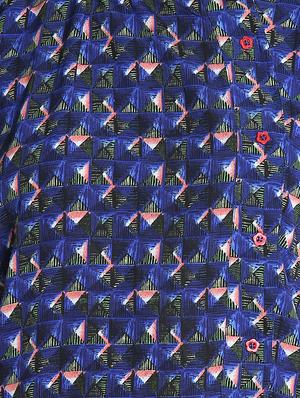 mandarin neck asymmetric shirt - 16718558 - Standard Image - 5