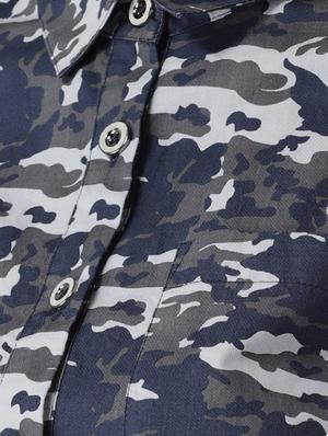 long sleeved camouflage shirt - 16718563 - Standard Image - 5