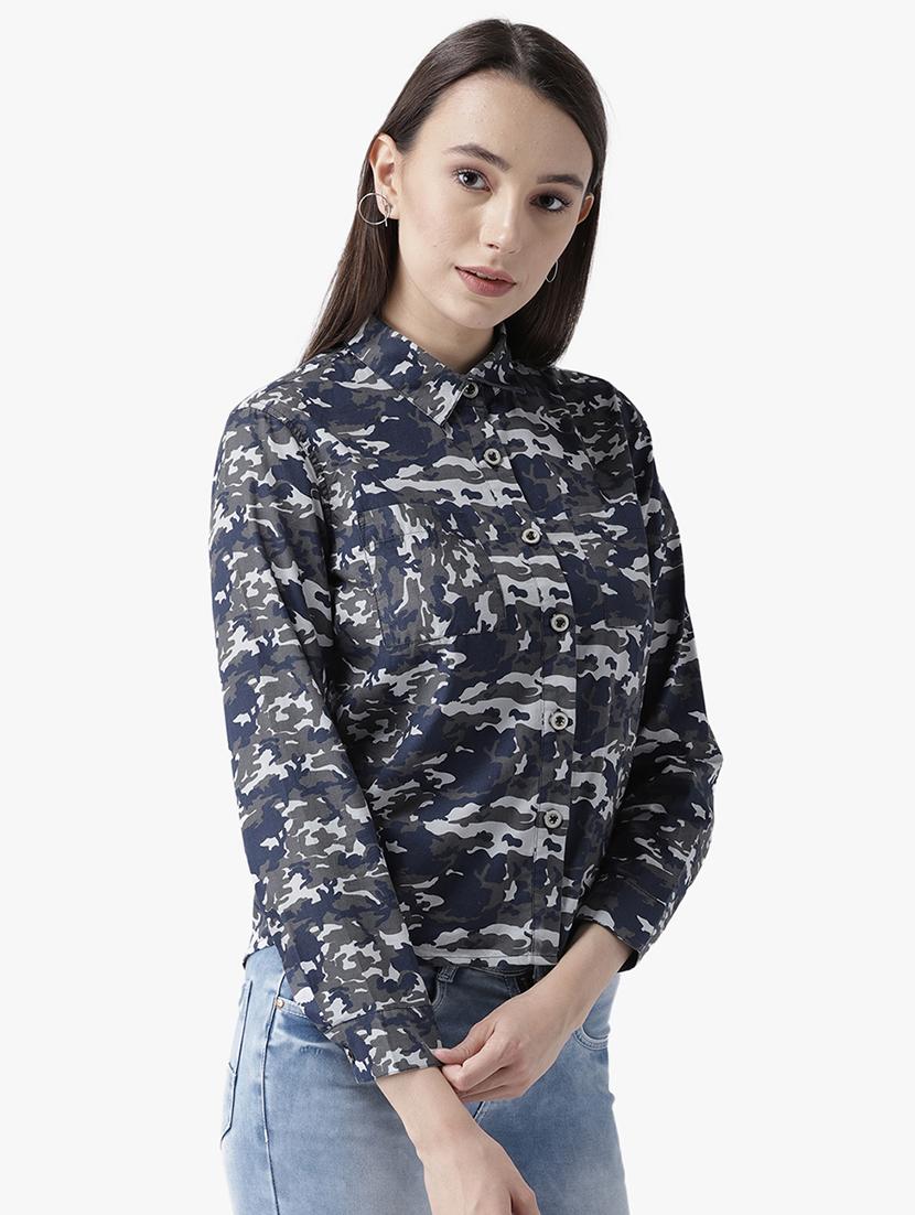 long sleeved camouflage shirt - 16718563 - Zoom Image - 2