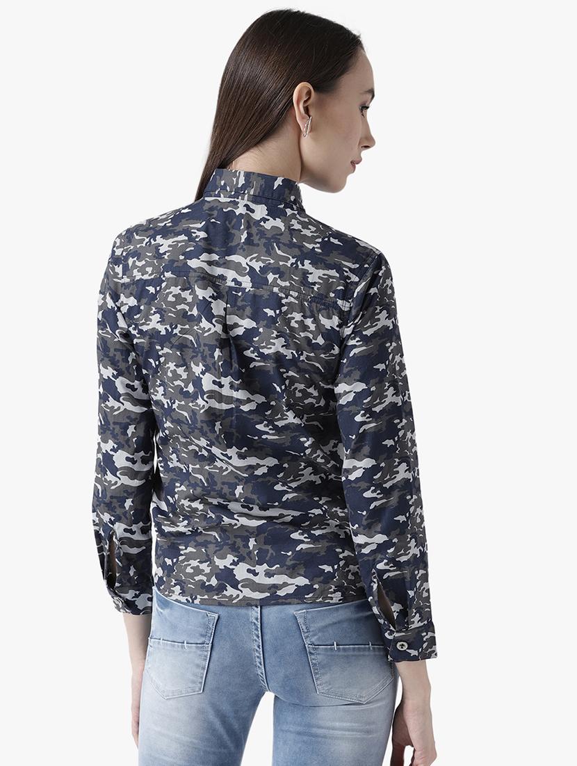 long sleeved camouflage shirt - 16718563 - Zoom Image - 3