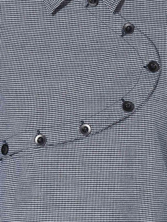 shirt collar checkered top - 16718575 - Zoom Image - 5