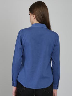 long sleeved lace up detail shirt - 16718585 - Standard Image - 3