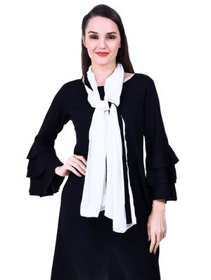 white linen stole - 16718591 - Standard Image - 3