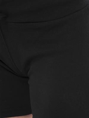 drawstring waist solid shorts - 16718675 - Standard Image - 5