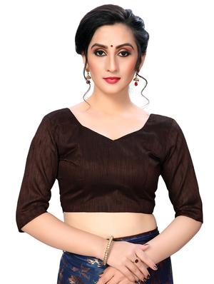floral printed saree with blouse - 16718696 - Standard Image - 3