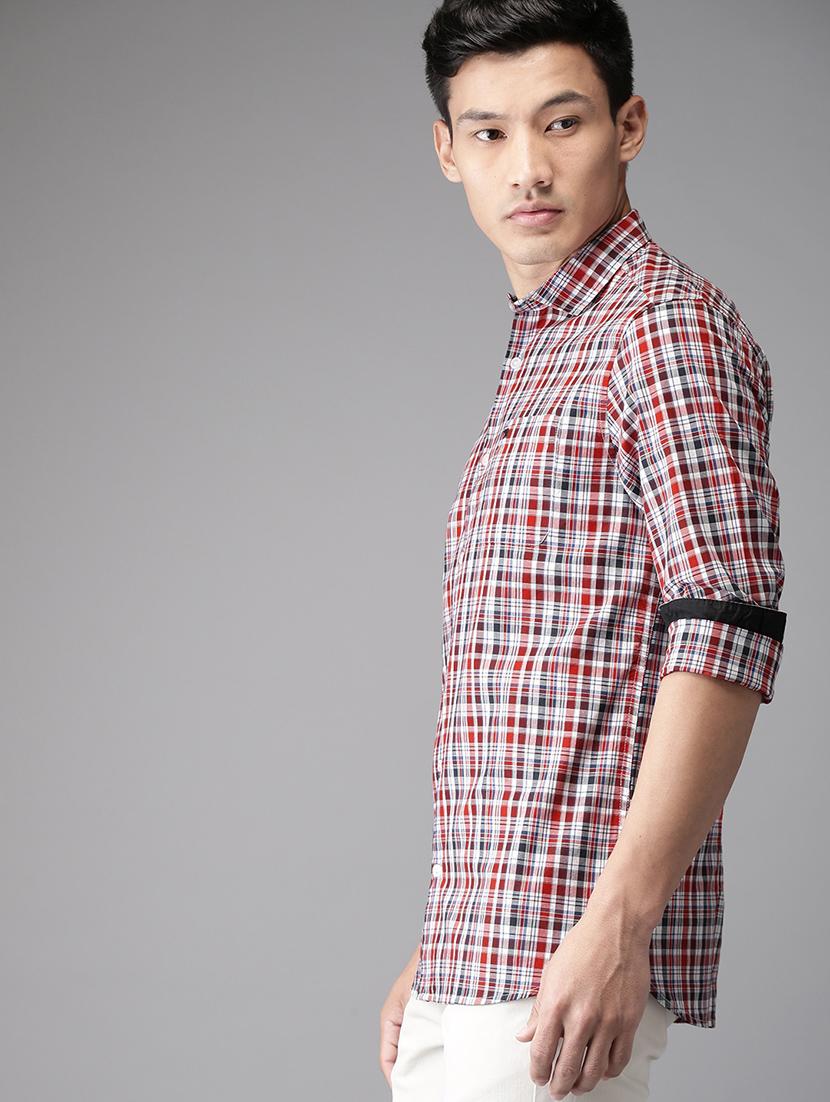 red checkered casual shirt - 16718708 - Zoom Image - 2