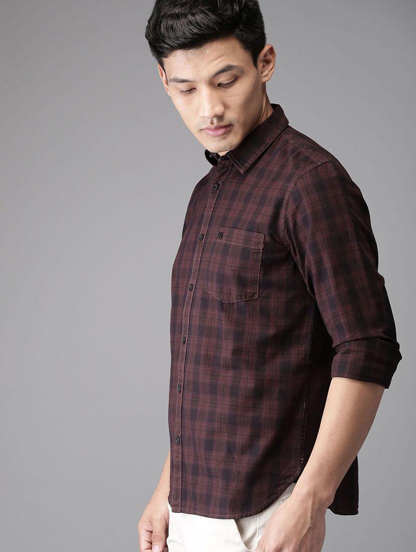 red checkered casual shirt - 16718717 - Zoom Image - 2