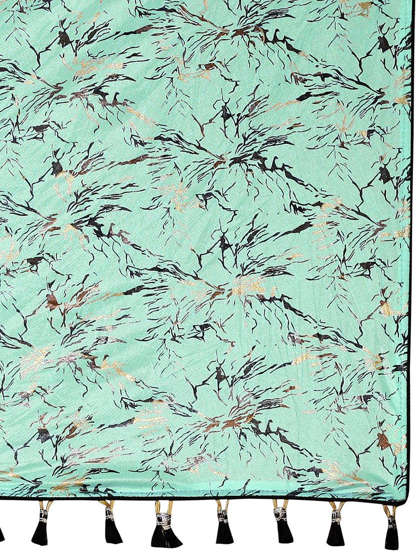 abstract printed saree with blouse - 16718803 - Zoom Image - 4