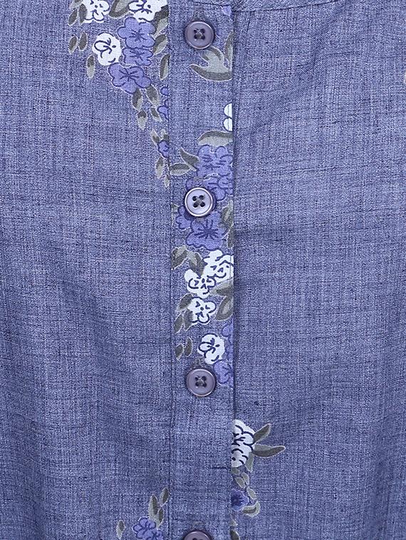 drawstring detail floral romper - 16718805 - Zoom Image - 4