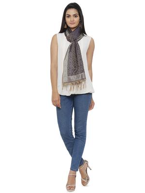 grey polyester stole - 16718835 - Standard Image - 2