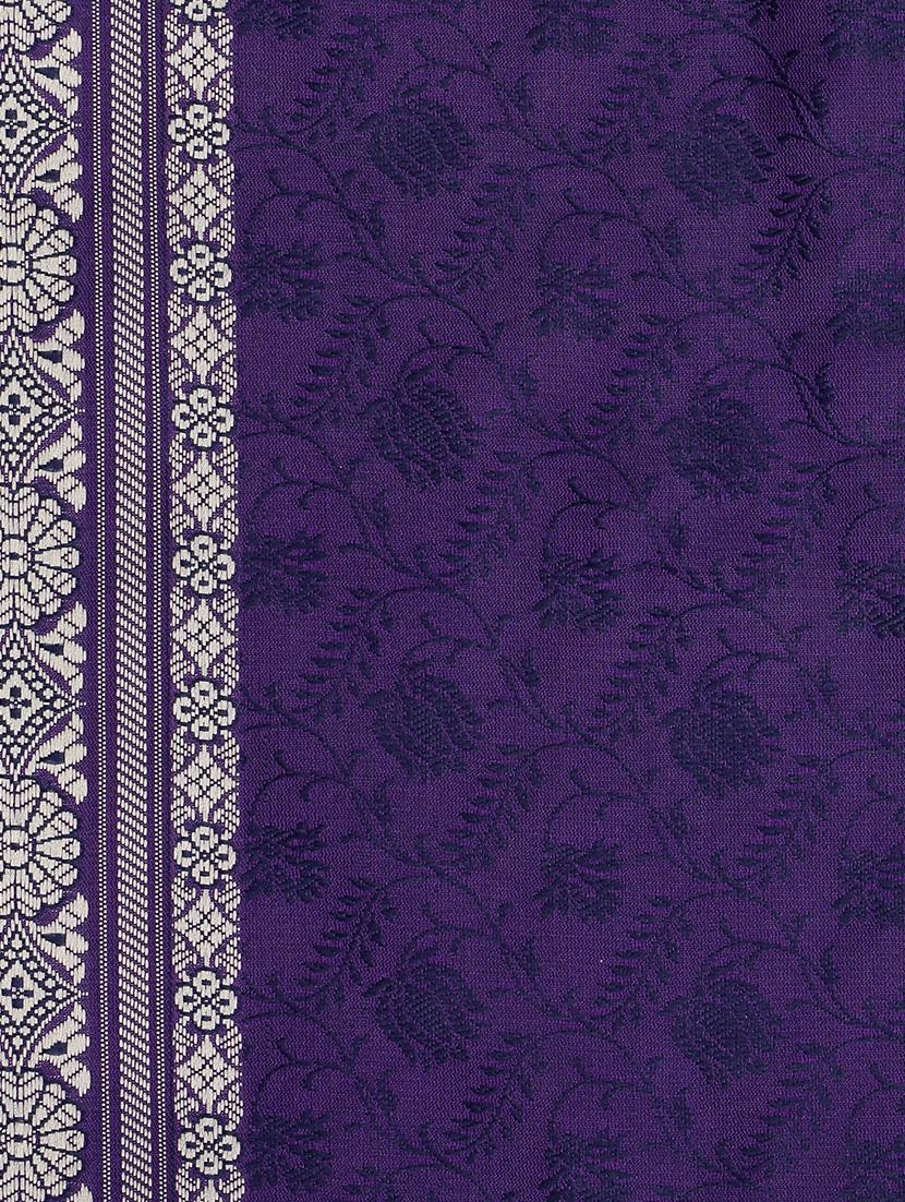 purple polyester stole - 16718842 - Zoom Image - 3