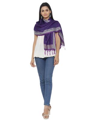purple polyester stole - 16718843 - Standard Image - 2