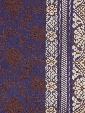 purple polyester stole - 16718843 - Standard Image - 3
