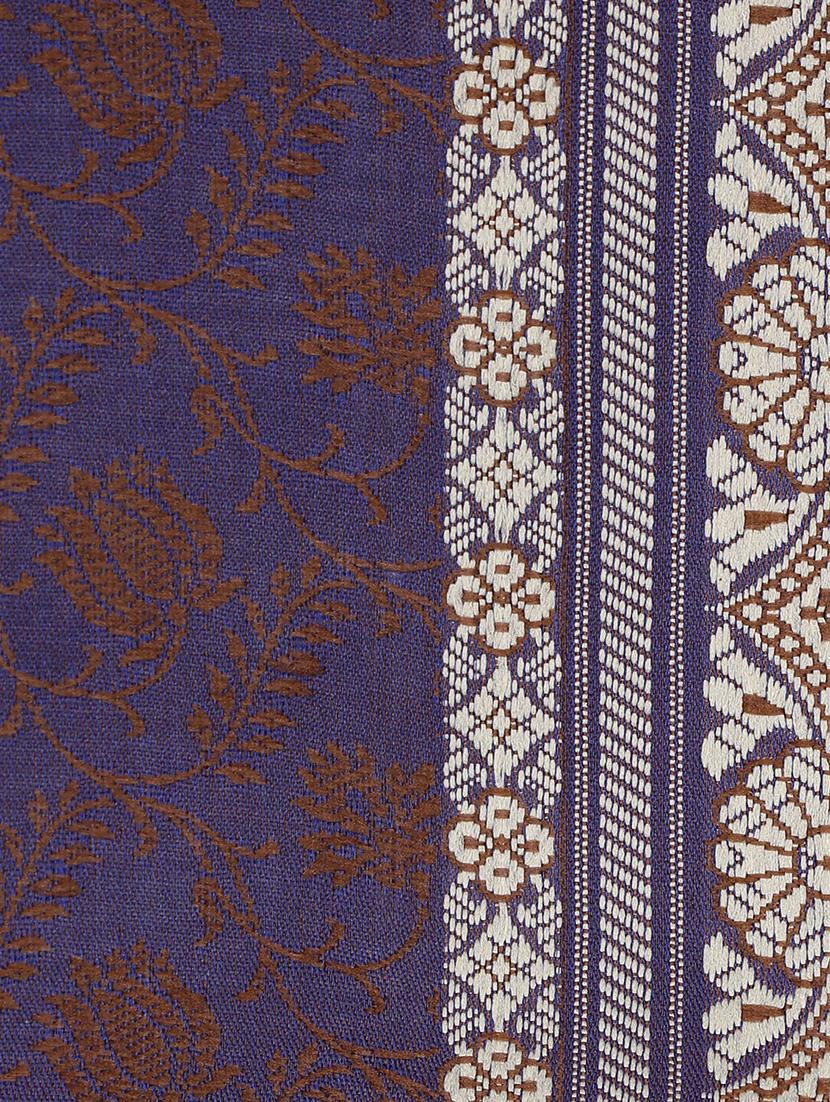 purple polyester stole - 16718843 - Zoom Image - 3