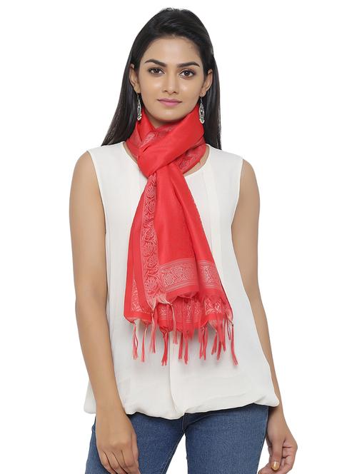 blue polyester stole - 16718849 - Standard Image - 1