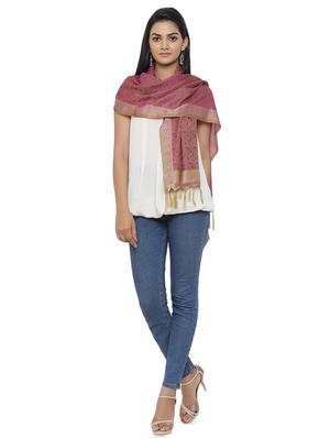 pink polyester stole - 16718852 - Standard Image - 2