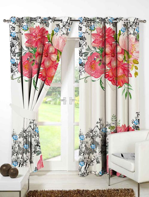 polyester poly duck digital printed window curtain 1 -piece - 16719166 - Standard Image - 1