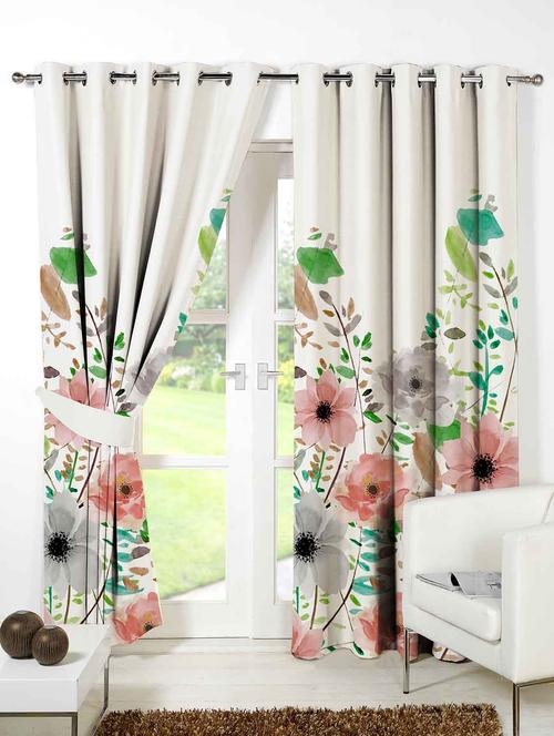 polyester poly duck digital printed window curtain 1 -piece - 16719167 - Standard Image - 1