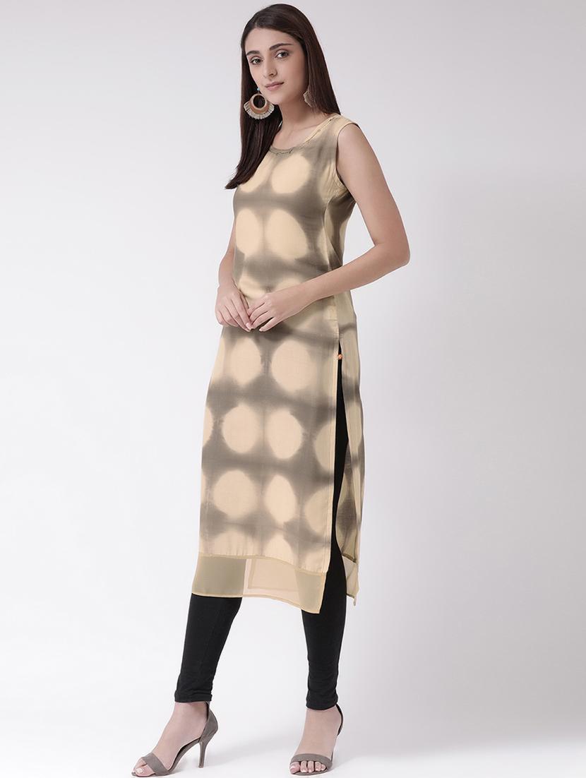 printed straight kurta - 16719431 - Zoom Image - 2