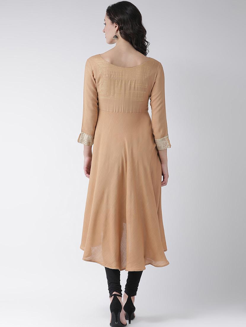 printed flared kurta - 16719441 - Zoom Image - 3