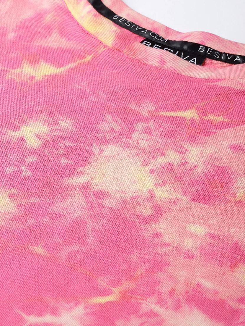 long sleeved tie & dye sweatshirt - 16719619 - Zoom Image - 5