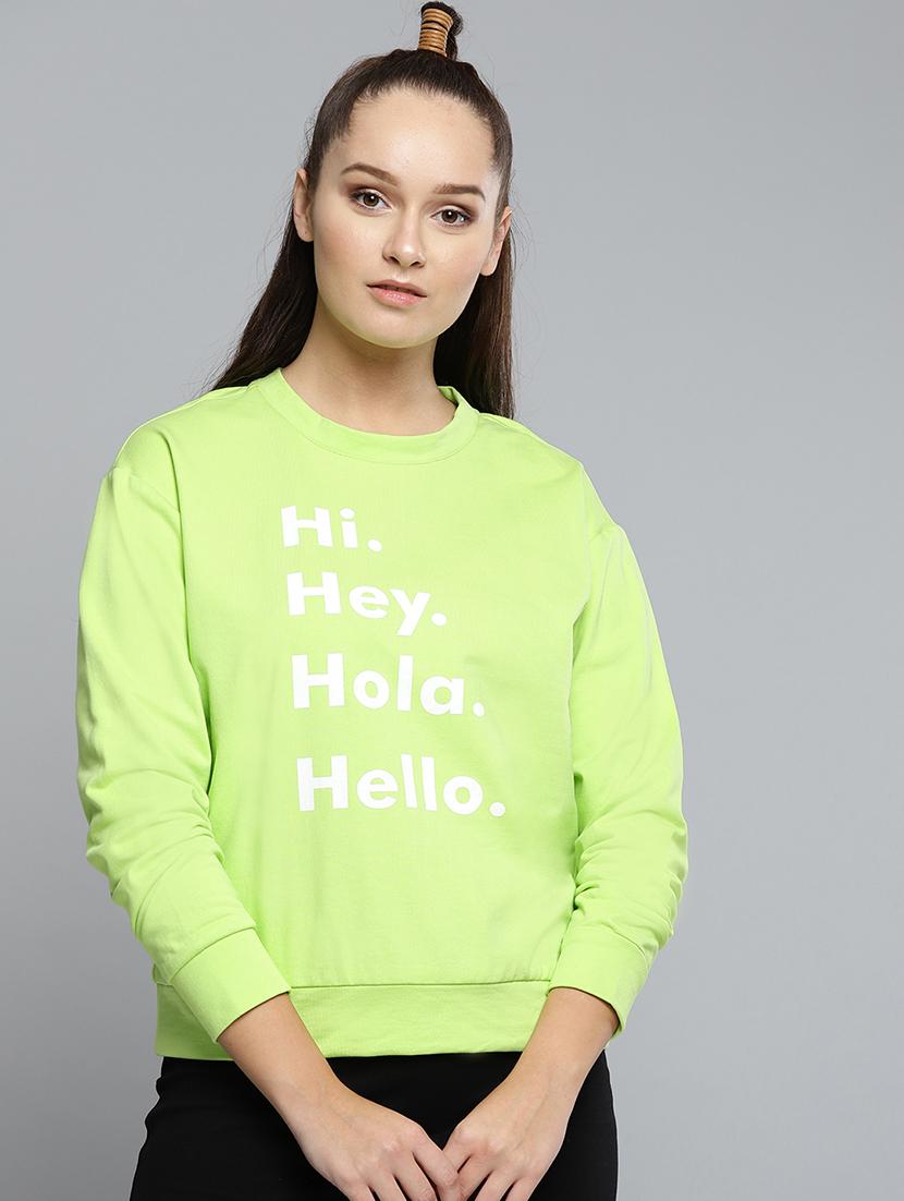 round neck graphic sweatshirt - 16719620 - Zoom Image - 1