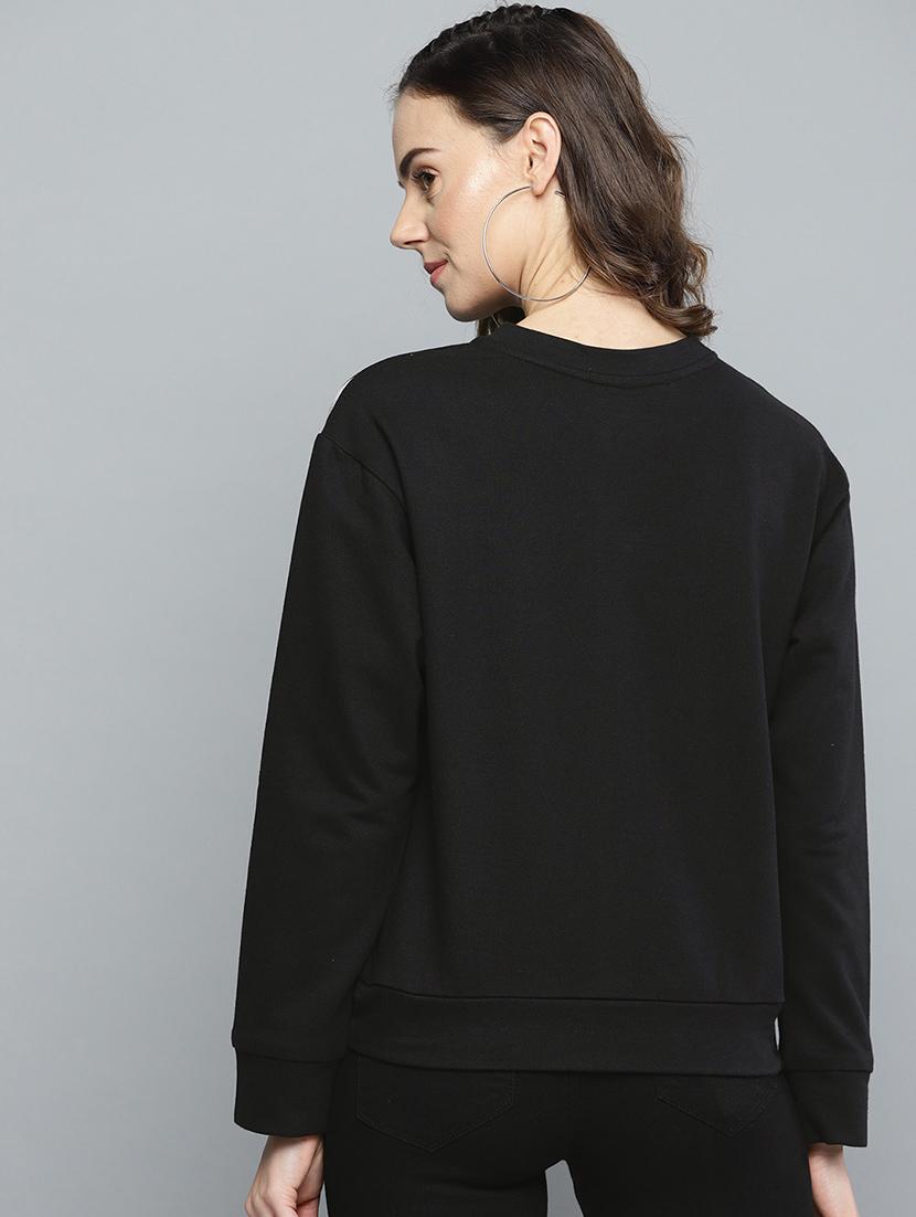round neck graphic sweatshirt - 16719623 - Zoom Image - 3