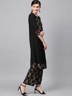 floral a-line kurta - 16719790 - Standard Image - 2
