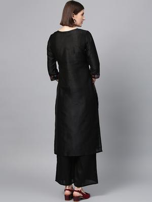 printed straight kurta - 16719808 - Standard Image - 3