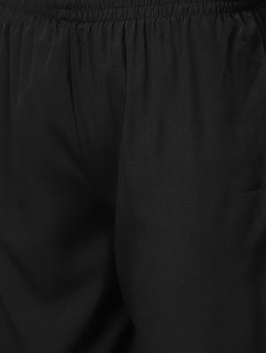 solid contrast straight kurta - 16719841 - Standard Image - 5