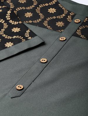 solid kurta palazzo set - 16720528 - Standard Image - 4