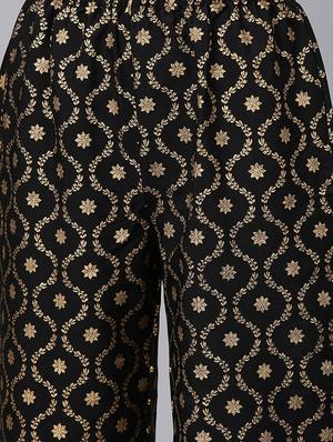 solid kurta palazzo set - 16720528 - Standard Image - 5