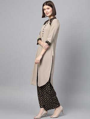 soldi kurta palazzo set - 16720529 - Standard Image - 2