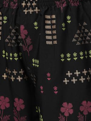 solid kurta palazzo set - 16720534 - Standard Image - 5