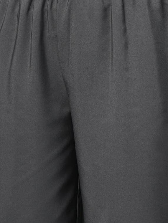 solid kurta palazzo set - 16720539 - Zoom Image - 5