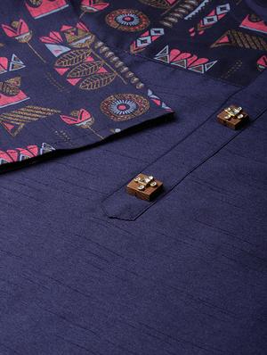 solid kurta palazzo set - 16720545 - Standard Image - 4