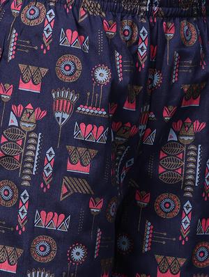 block print kurta palazzo set - 16720547 - Standard Image - 5