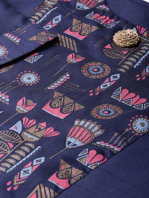 block print kurta palazzo set - 16720549 - Standard Image - 4