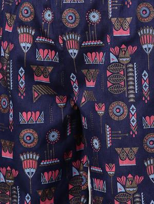 block print kurta palazzo set - 16720549 - Standard Image - 5