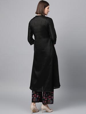 block print kurta palazzo set - 16720551 - Standard Image - 3